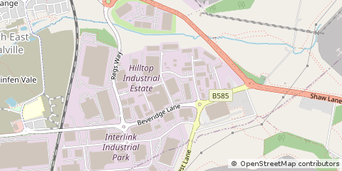 Map of Coalville