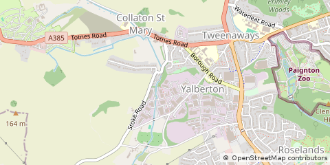 Map of Paignton, Devon