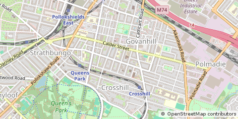 Map of Glasgow