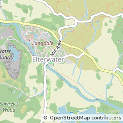 Map of NR Ambleside, Cumbria