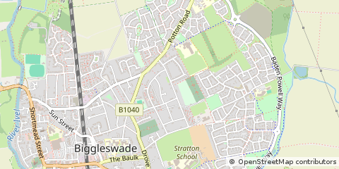 Map of Biggleswade