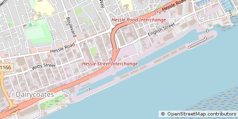 Map of Hull, East Yorkshire