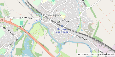 Map of Loughborough