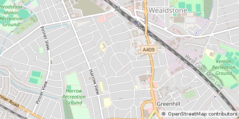 Map of Harrow