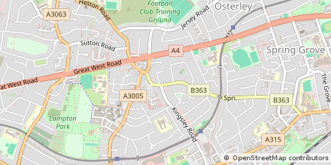 Map of Hounslow