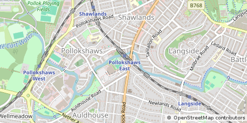 Map of Glasgow