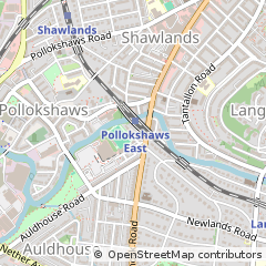 Map of Glasgow