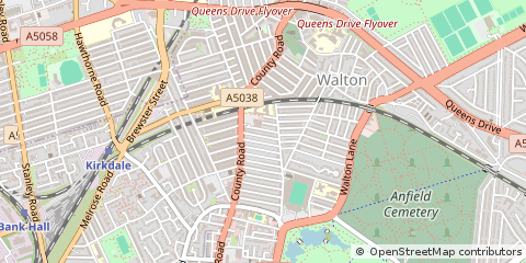 Map of Liverpool