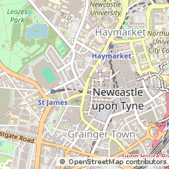 Map of Newcastle