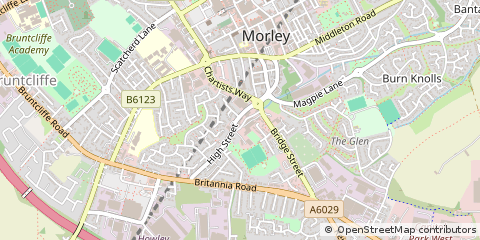 Map of Leeds