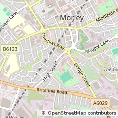 Map of Leeds