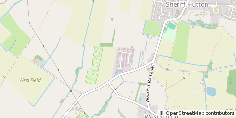 Map of York, North Yorkshire
