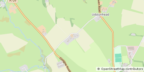 Map of Strathaven