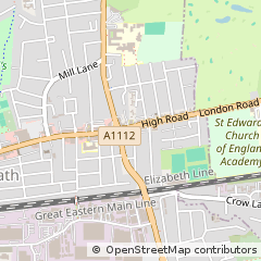 Map of Romford