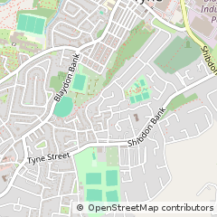 Map of Blaydon-on-Tyne