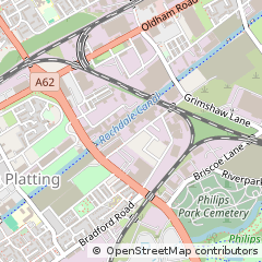 Map of Manchester