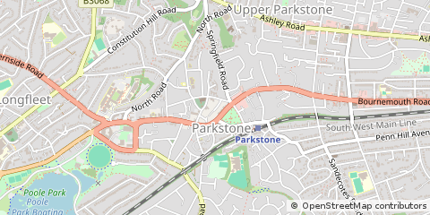 Map of Poole