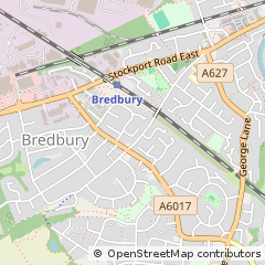 Map of Stockport