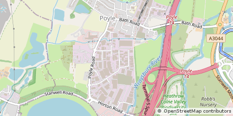 Map of Slough