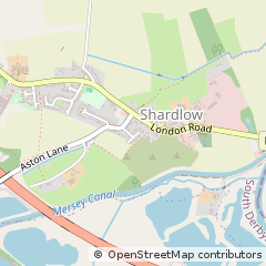 Map of Shardlow, Derbyshire