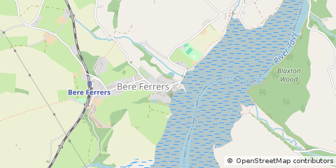 Map of Yelverton, Devon