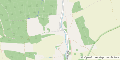 Map of Blandford Forum, Dorset
