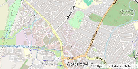 Map of Waterlooville