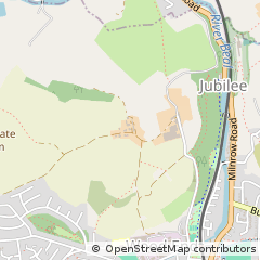 Map of Oldham, Lancashire
