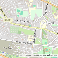 Map of Newcastle Upon Tyne, Tyne & Wear