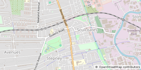 Map of Hull