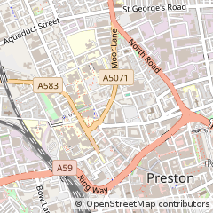 Map of Preston