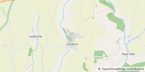 Map of Kingsbridge, Devon