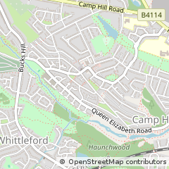 Map of Nuneaton