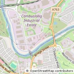 Map of Glasgow, Ross-shire