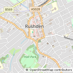 Map of Rushden