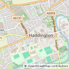 Map of Haddington