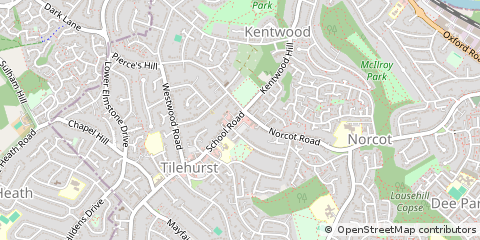 Map of Reading