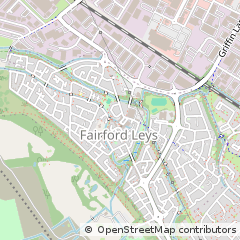 Map of Fairford Leys, Aylesbury, Bucks