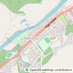 Map of Charlestown of Aberlour, Moray
