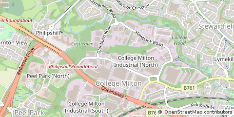 Map of Glasgow