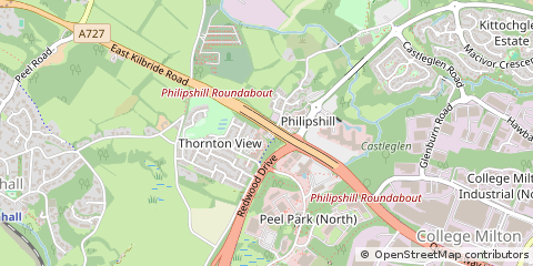 Map of Glasgow