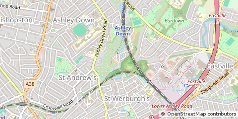 Map of Bristol