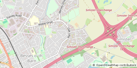 Map of Manchester