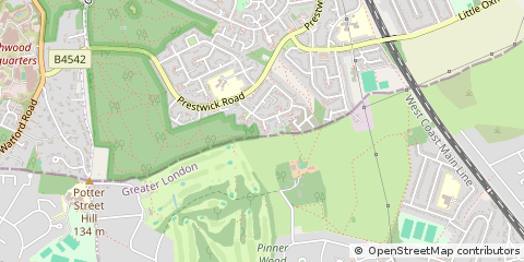 Map of Herts