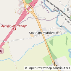 Map of Darlington