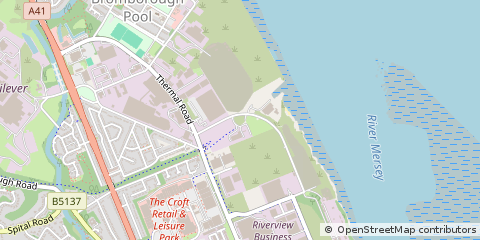 Map of Wirral