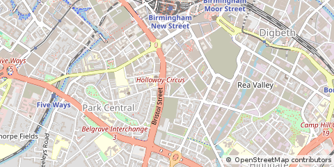 Map of Birmingham