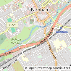 Map of Farnham