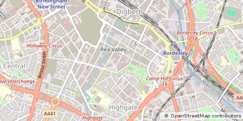 Map of Birmingham