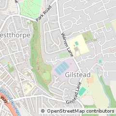 Map of Bingley, West Yorkshire